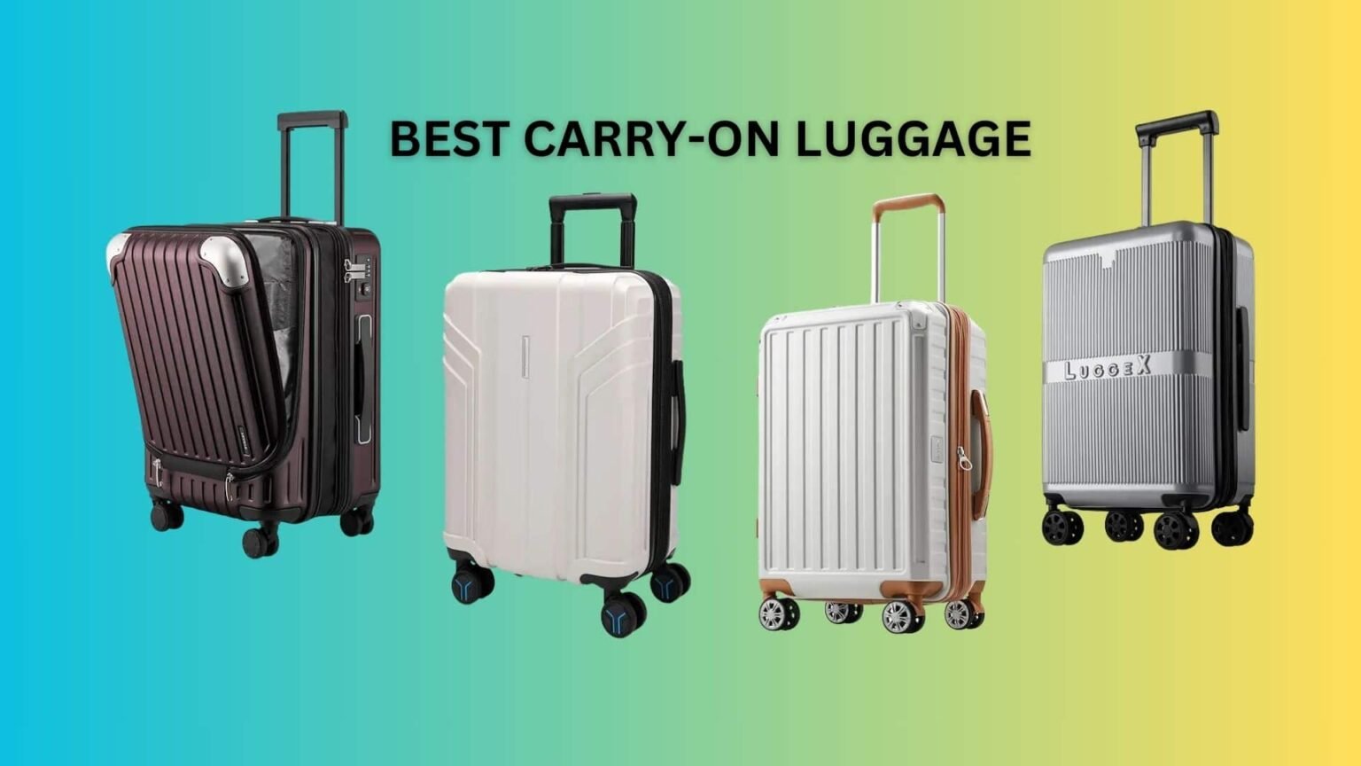 10 Best Lightweight Carry On Luggage For International Travel