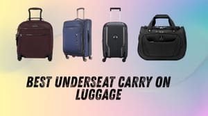 best underseat carry on luggage