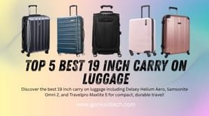best 19 inch carry on luggage