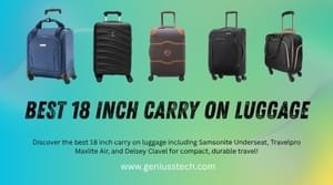 best 18 inch carry on luggage