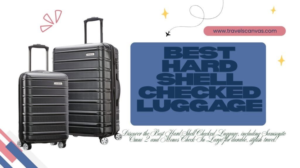 best hard shell checked luggage