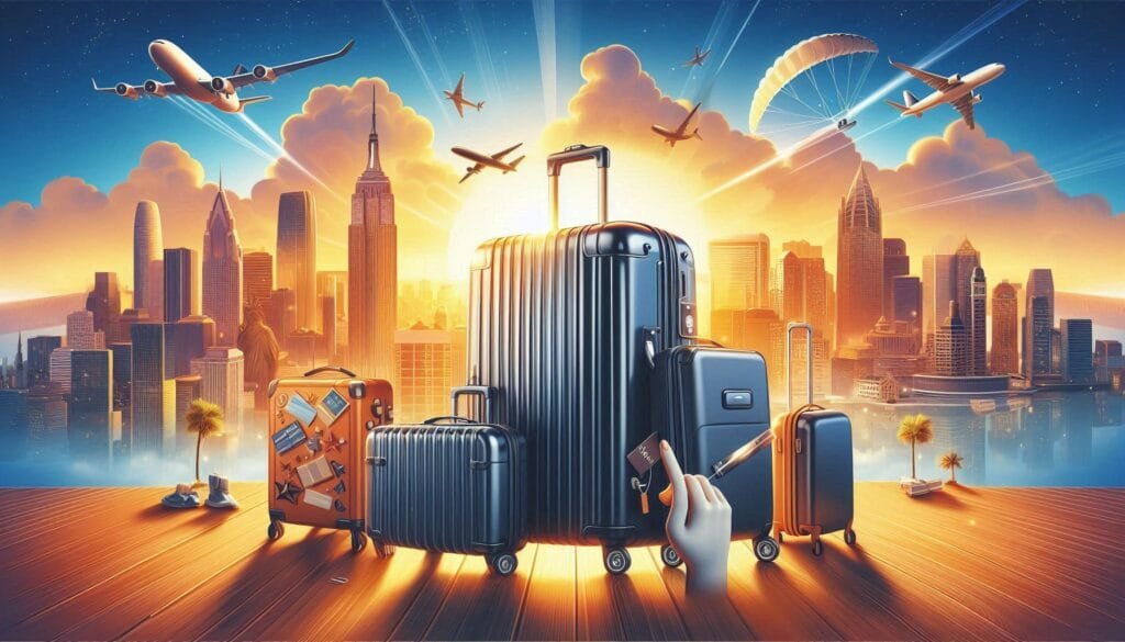 best hardside checked luggage